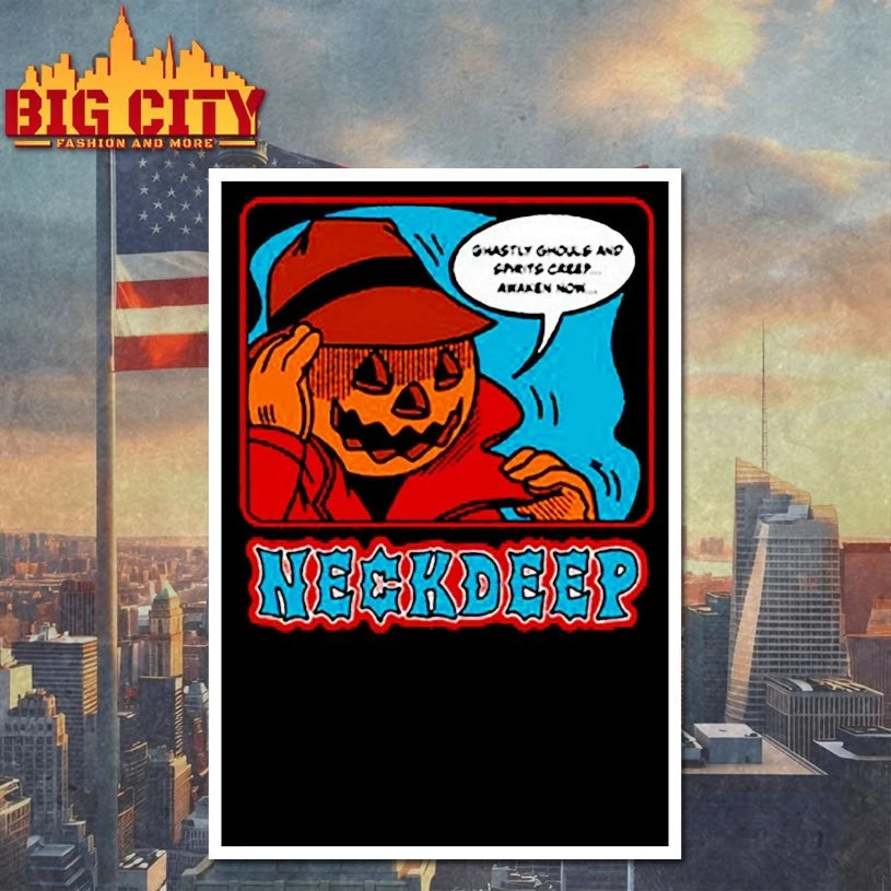 Pumpkin Guy Neck Deep New 2025 shirt