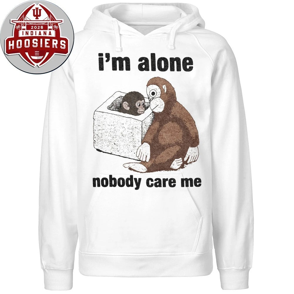 Punch Baby Monkey I’m Alone Nobody Care Me Shirt