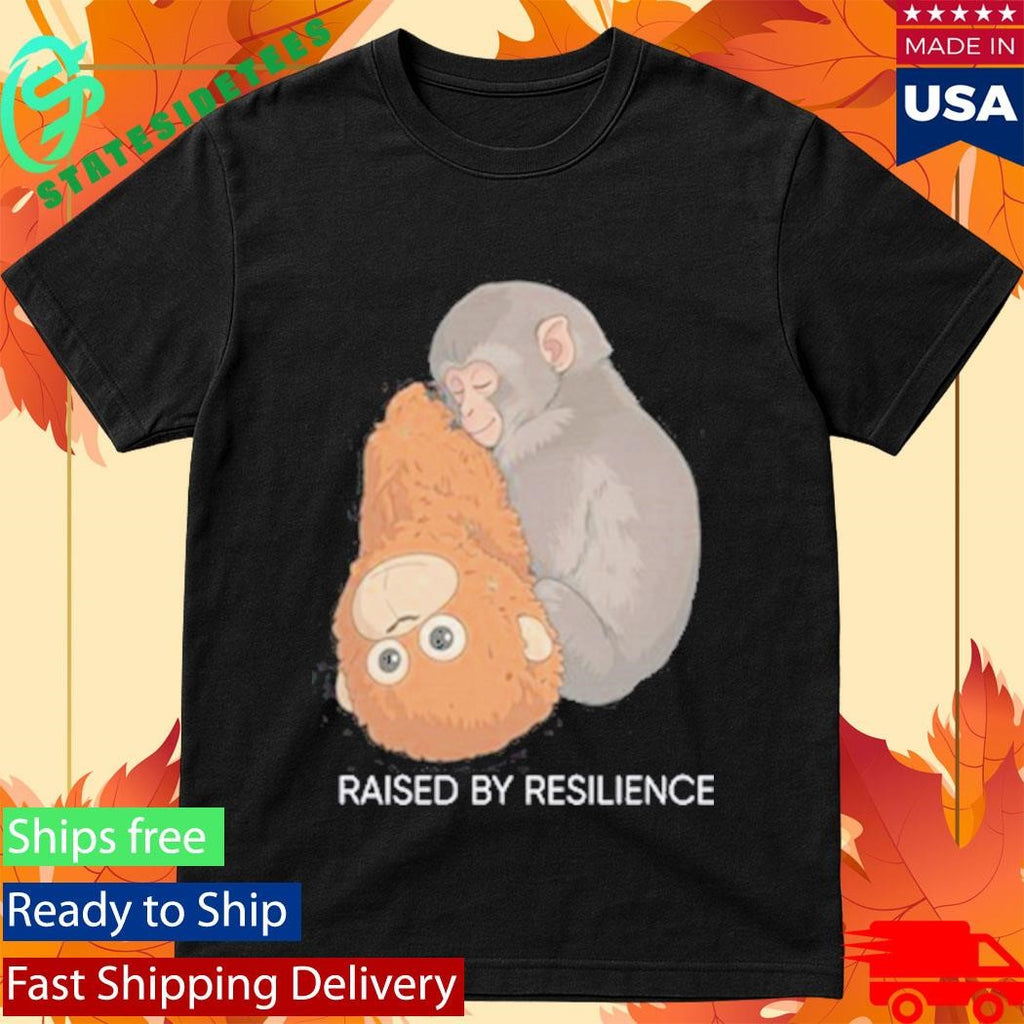 Punch Monkey Raised By Resilience Shirt