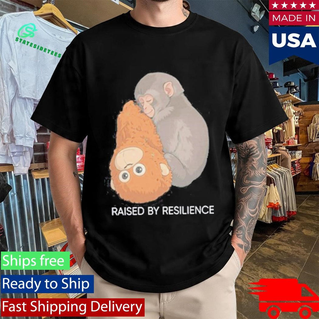 Punch Monkey Raised By Resilience Shirt