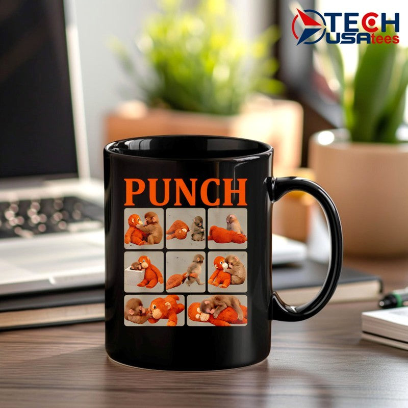 Punch Monkey graphic shirt
