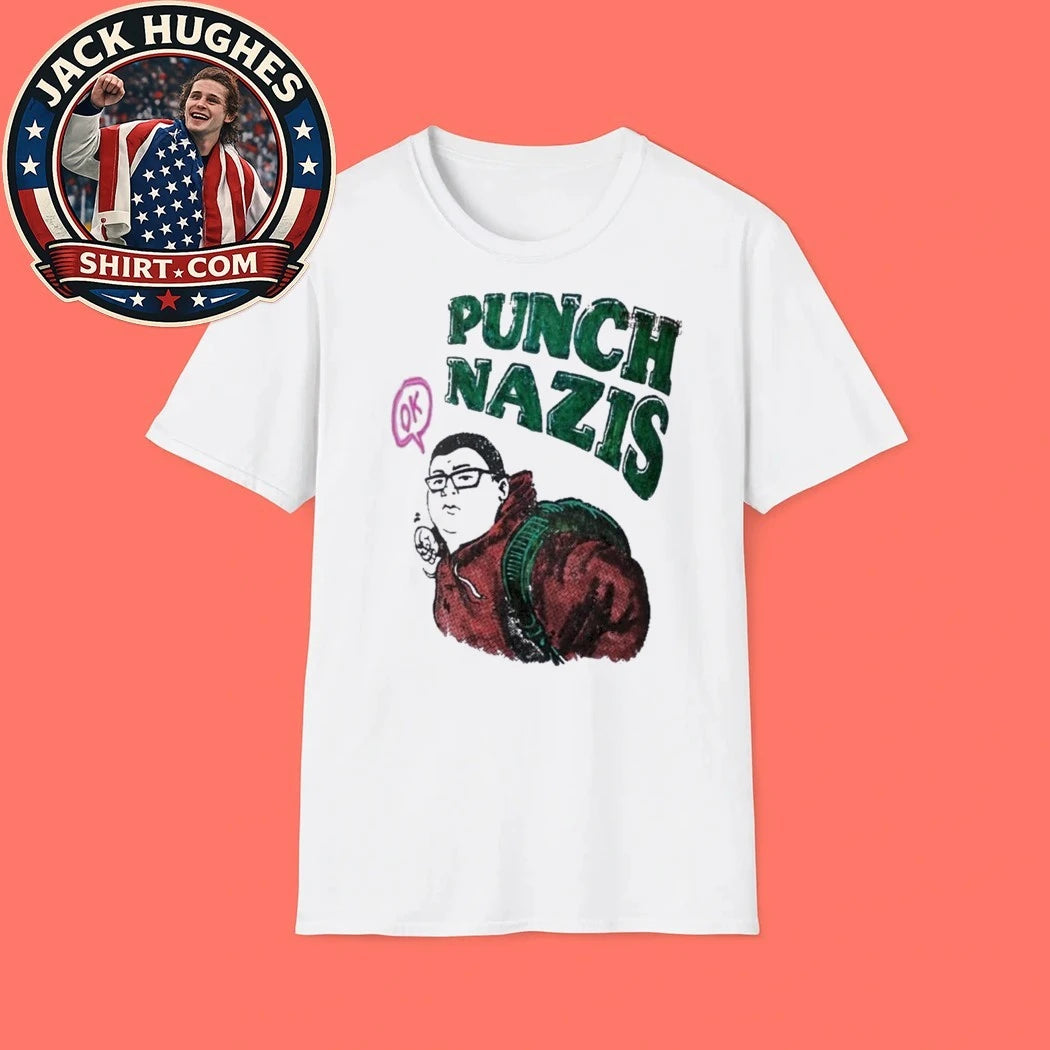 Punch Nazis Student Lake Zurich High School Shirt