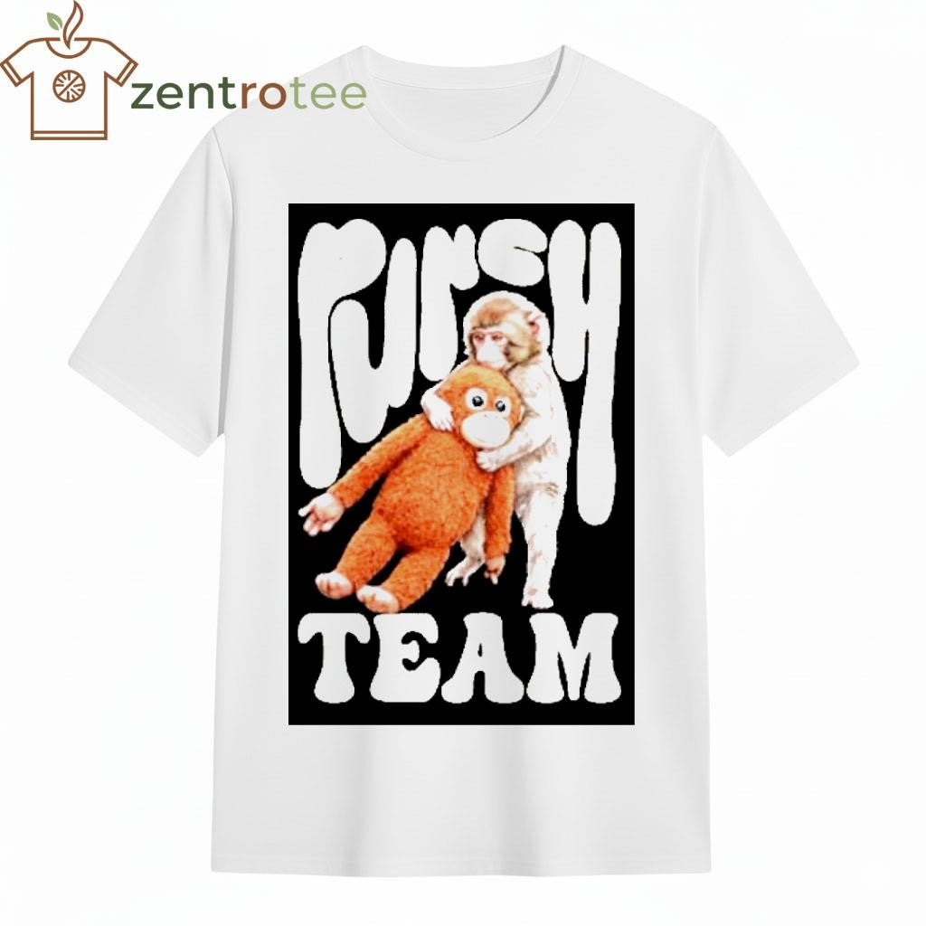 Punch Team Monkey and toy shirt