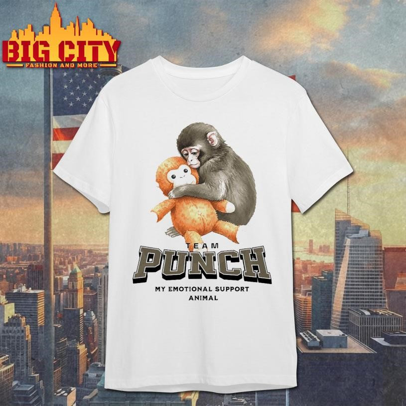 Punch The Monkey Emotional Support Animal Shirt