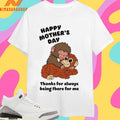 Punch The Monkey Happy Mother’s Day Thanks For Always Being There For Me 2026 Shirts