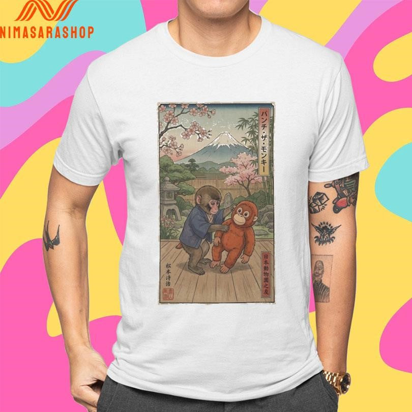 Punch The Monkey Japanese Zoo Monkey Style 2026 Shirts