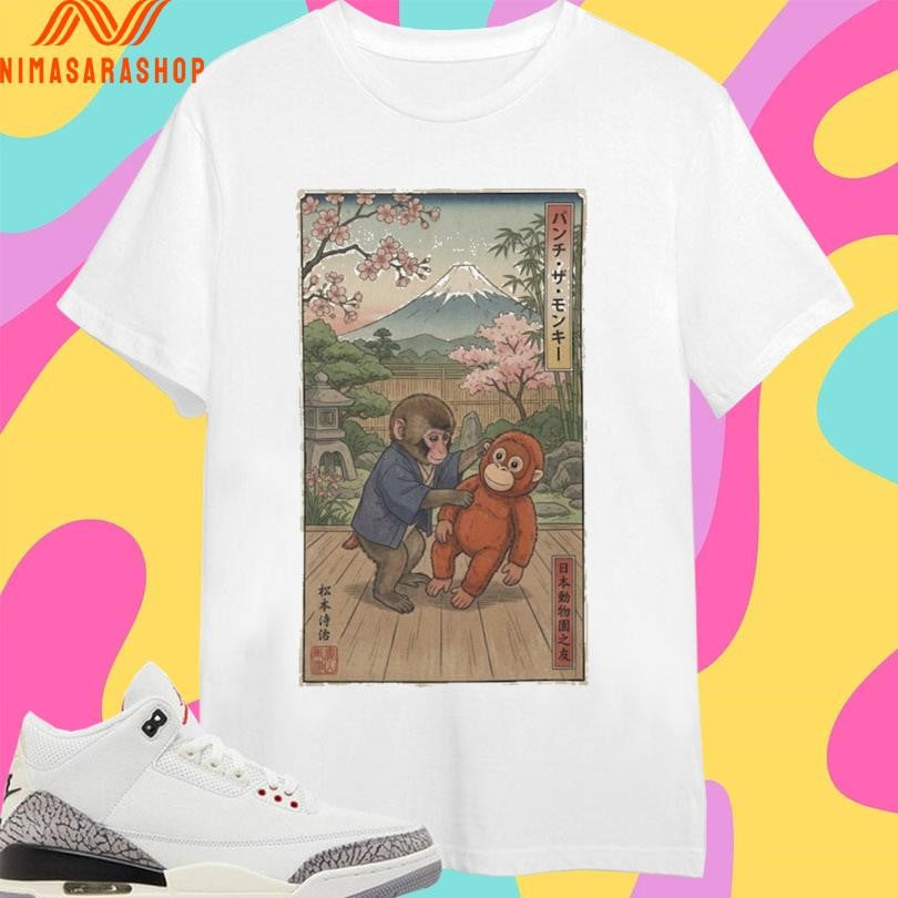 Punch The Monkey Japanese Zoo Monkey Style 2026 Shirts