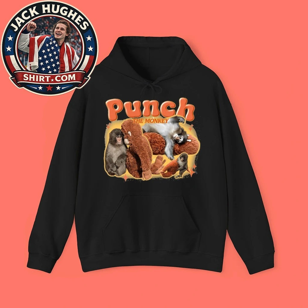 Punch The Monkey Meme Fan Shirt