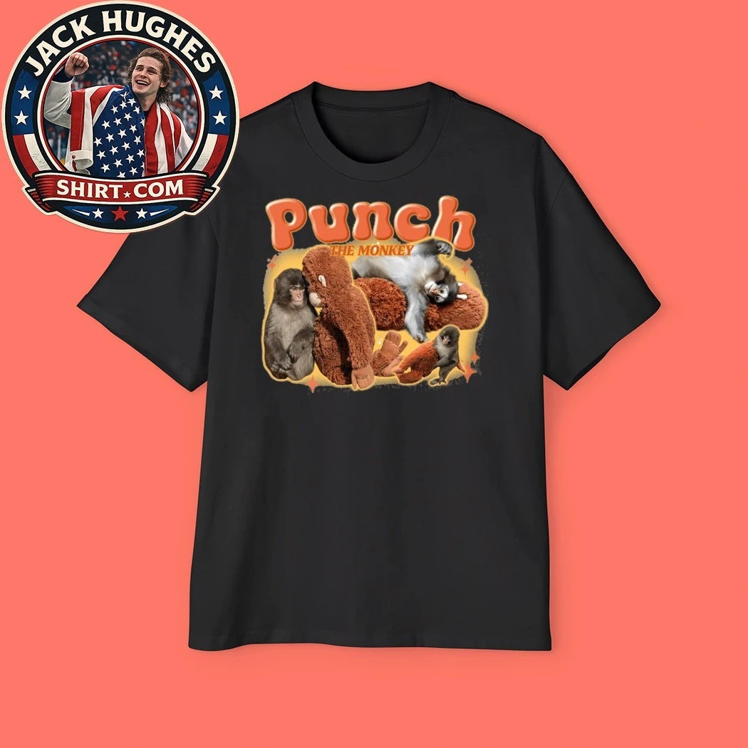 Punch The Monkey Meme Fan Shirt
