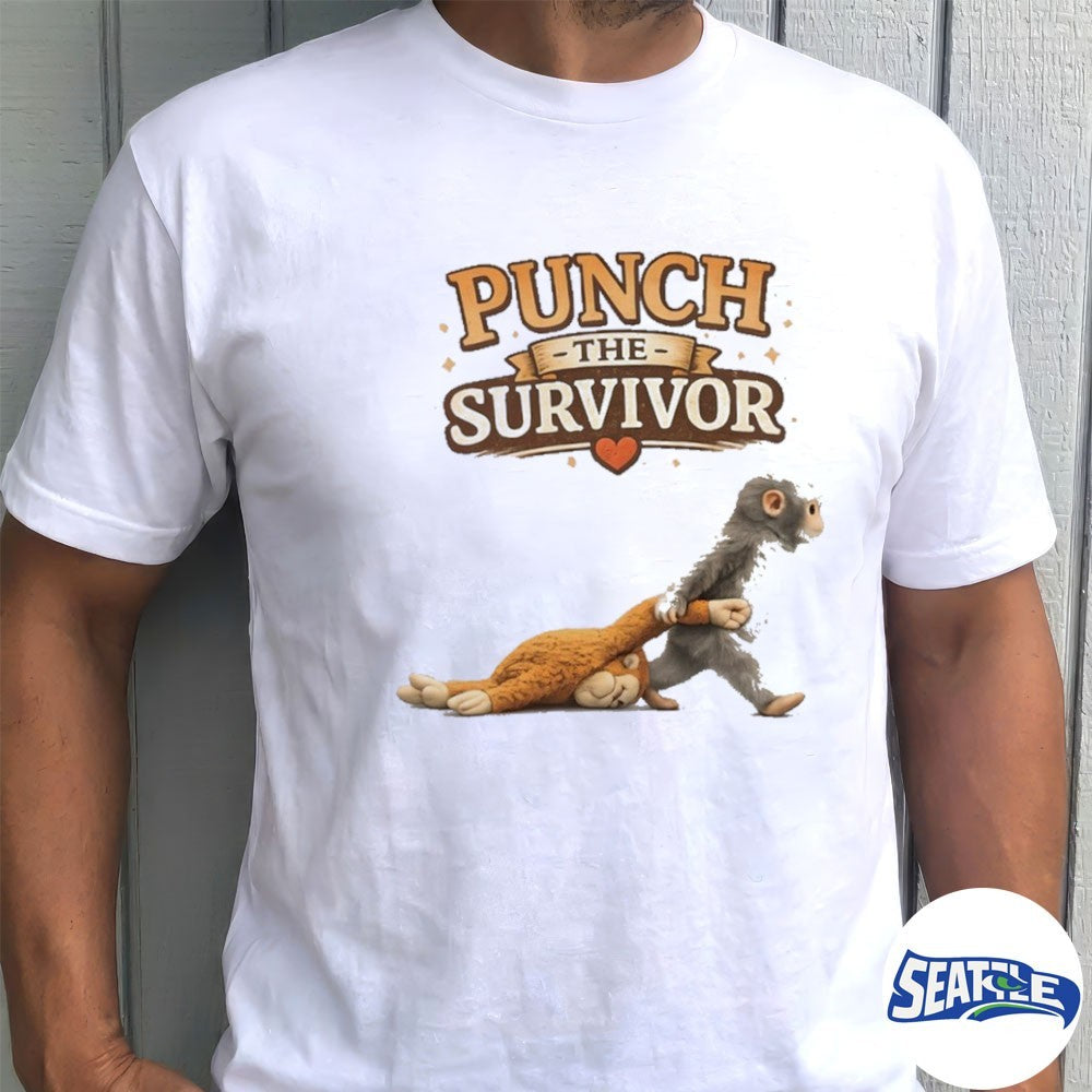 Punch The Survivor Funny Panchi Punch The Monkey 2026 shirt
