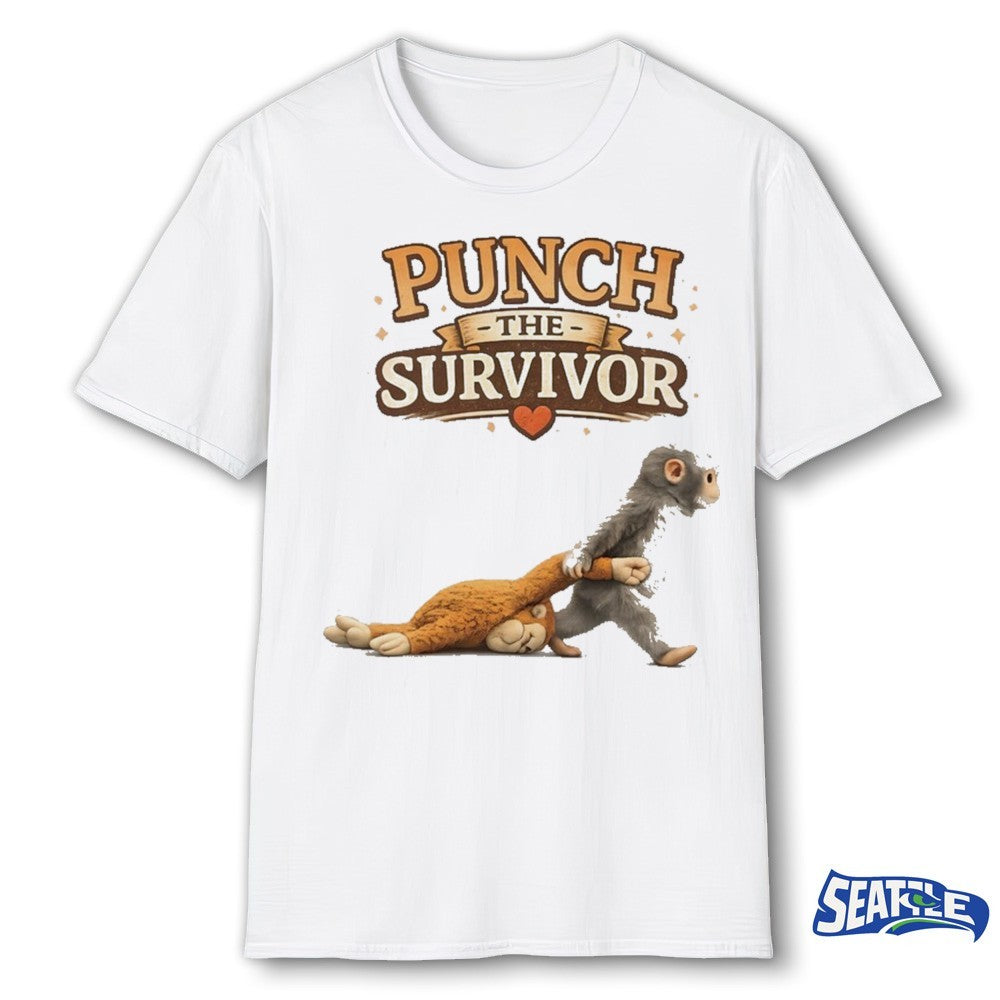 Punch The Survivor Funny Panchi Punch The Monkey 2026 shirt