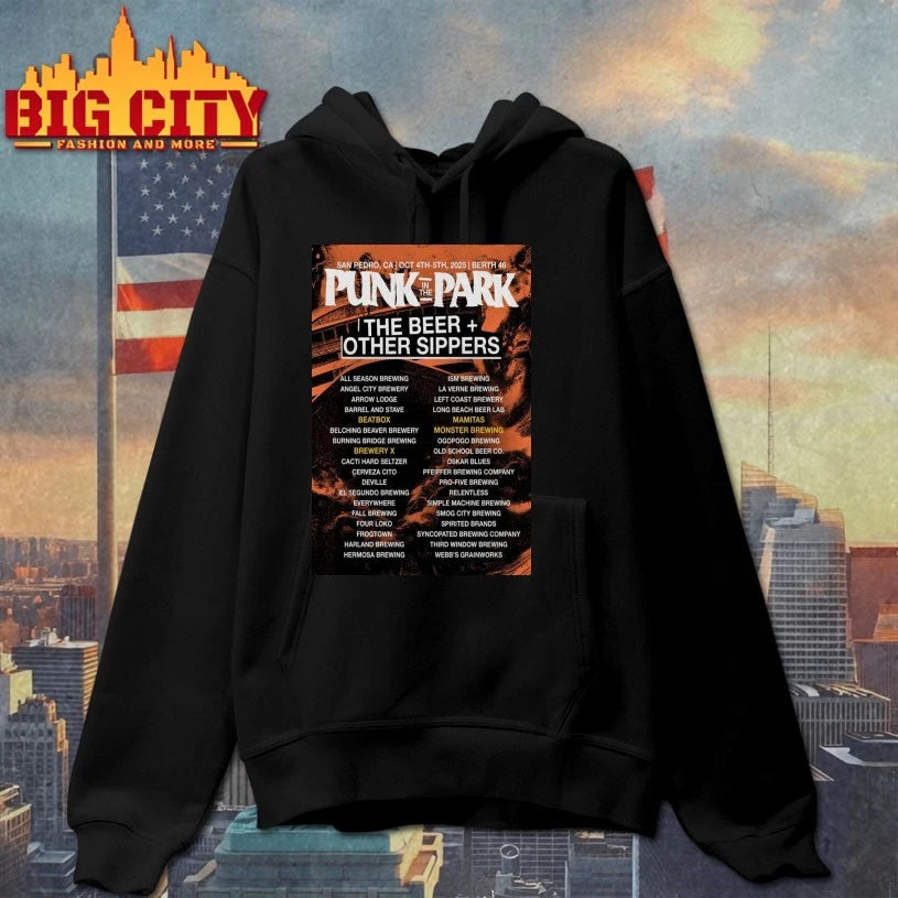 Punk Festival San Pedro California 2025 Poster shirts