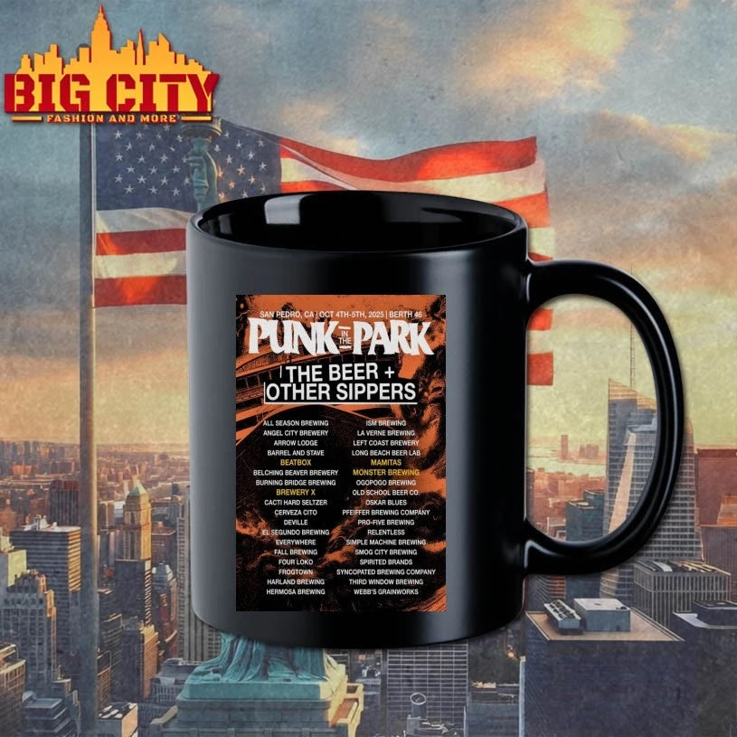 Punk Festival San Pedro California 2025 Poster shirts