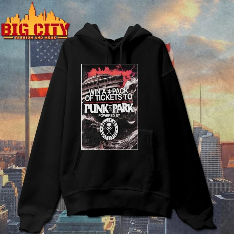 Punk In The Park Oct 4-5 2025 Berth 46 in San Pedro, CA Poster shirt