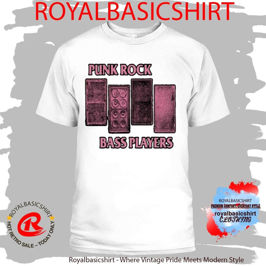 Punk Rock Echoing Bass Player Shirt