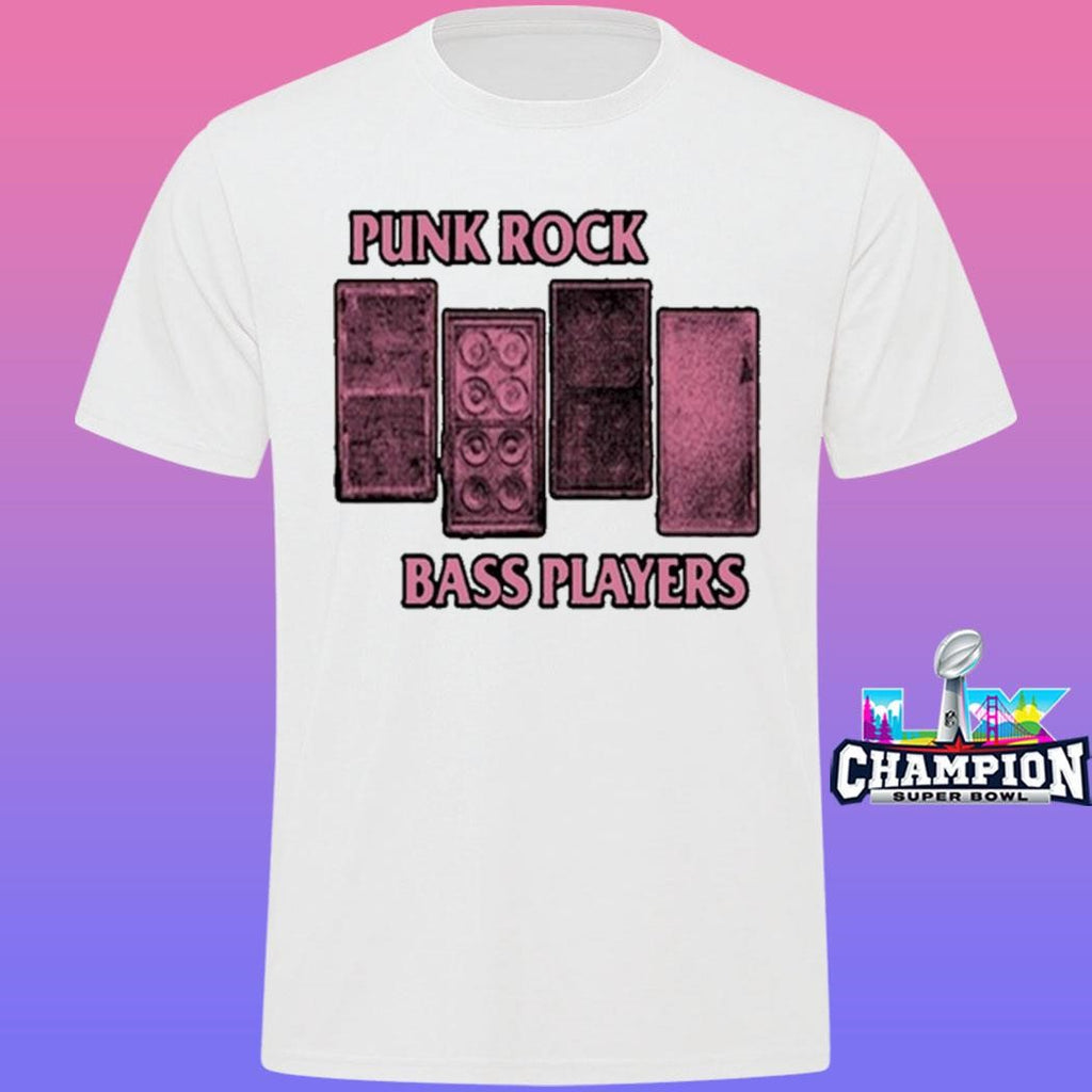 Punk Rock Echoing Bass Players Shirt