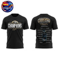 Purdue Boilermakers 2026 Big Ten Men’s Basketball Tournament Champions Two Sided Shirt