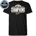Purdue Boilermakers 2026 Men’s Basketball Tournament Champions United Center Chicago Illinois Logo T-Shirt