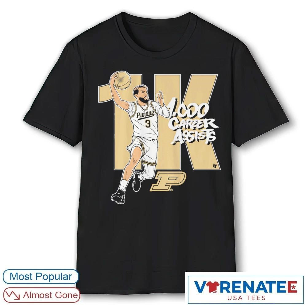 Purdue Boilermakers Basketball Braden Smith 1,000 Assists shirt