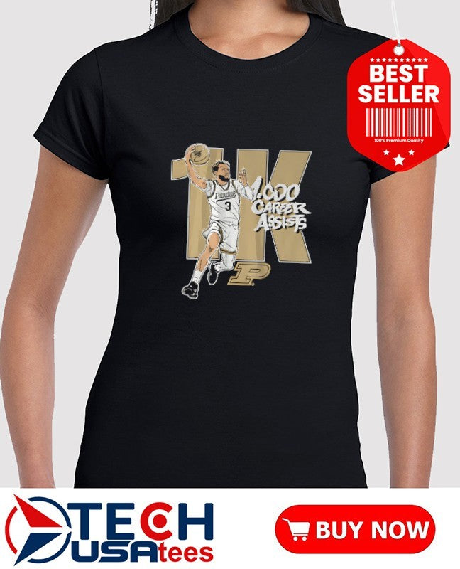 Purdue Boilermakers Basketball Braden Smith 1K Assists shirt