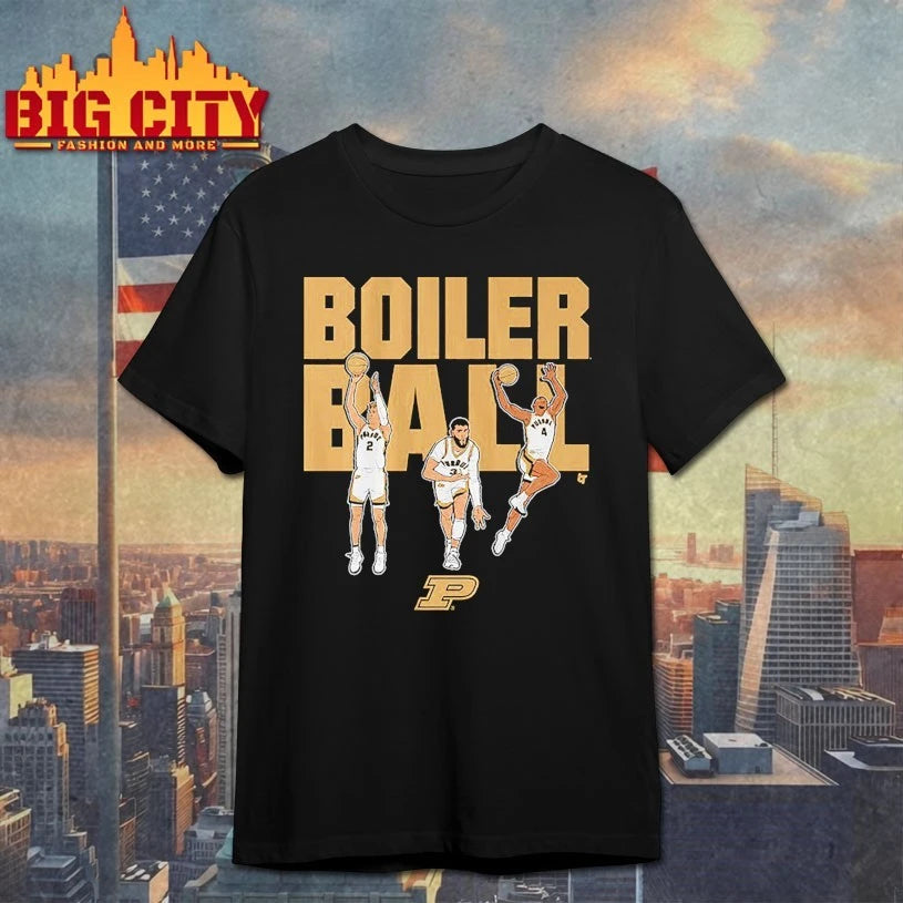 Purdue Boilermakers Braden Smith, Fletcher Loyer, &amp; Trey Kaufman-Renn Boiler Ball shirt