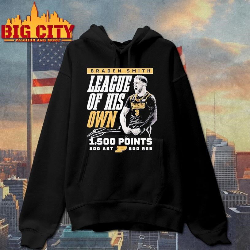 Purdue Boilermakers Braden Smith League of his own 1500 points Shirt