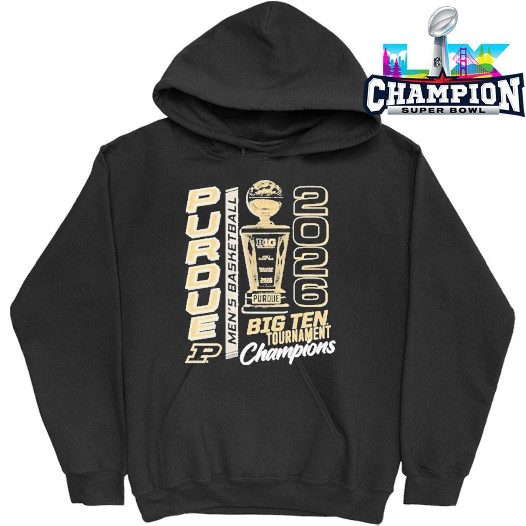 Purdue Boilermakers Champions Men’s Basketball Big Ten Tournament 2026 Shirt