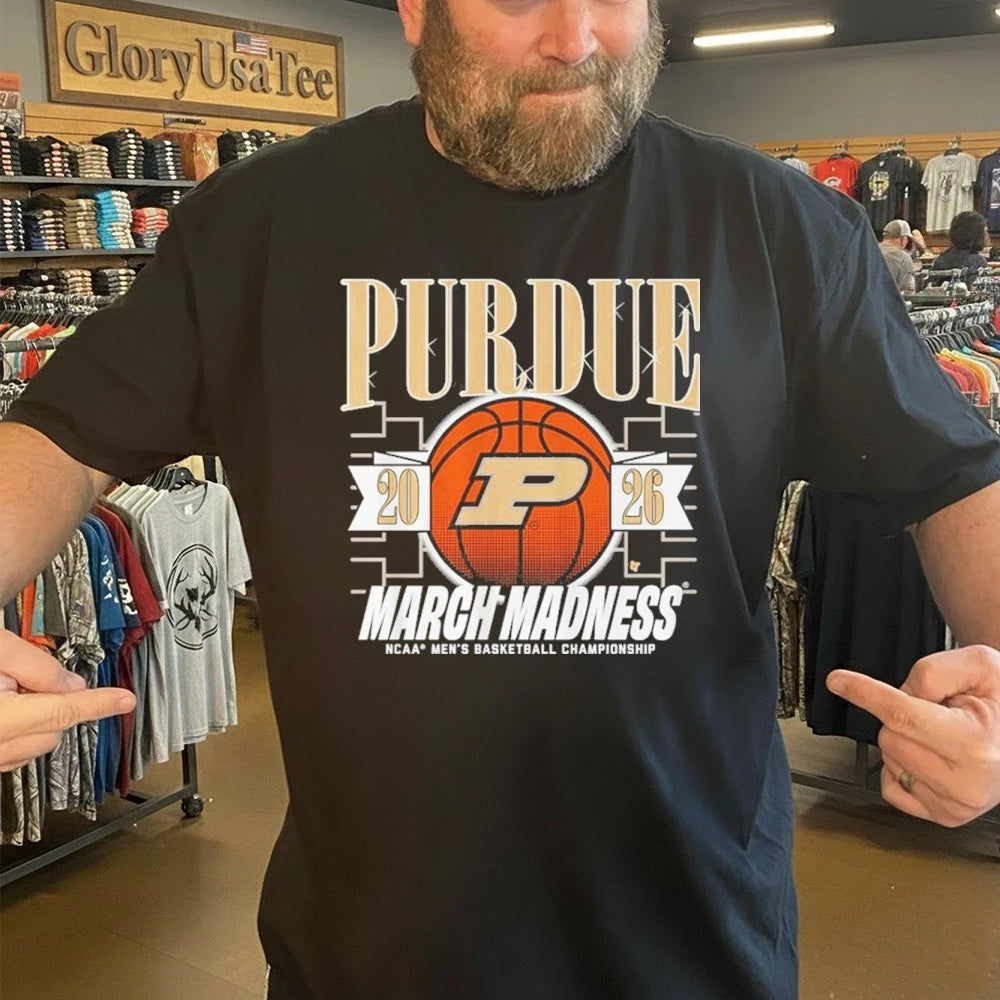 Purdue Boilermakers MBB 2026 March Madness NCAA Men’s BAsketball Championship Shirt
