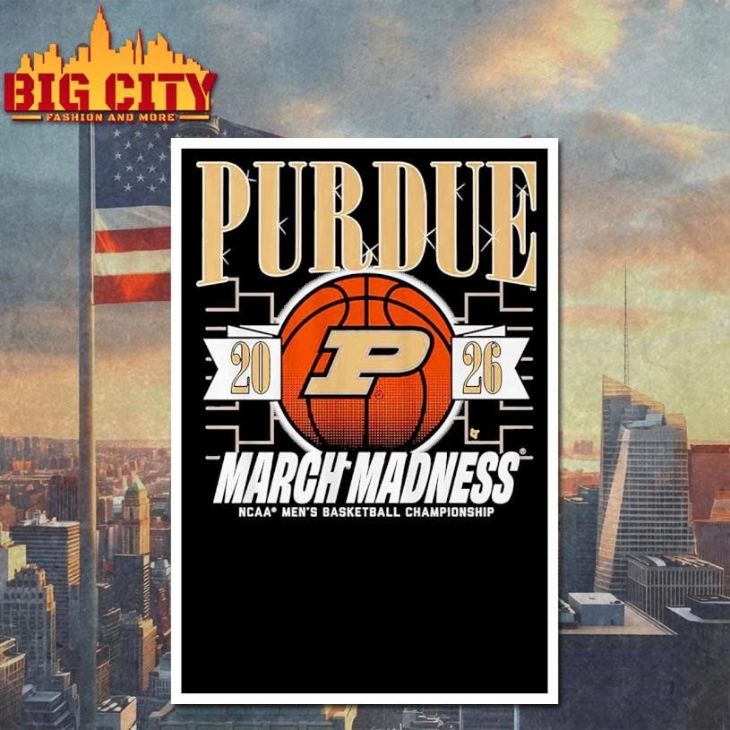 Purdue Boilermakers MBB 2026 March Madness Shirt