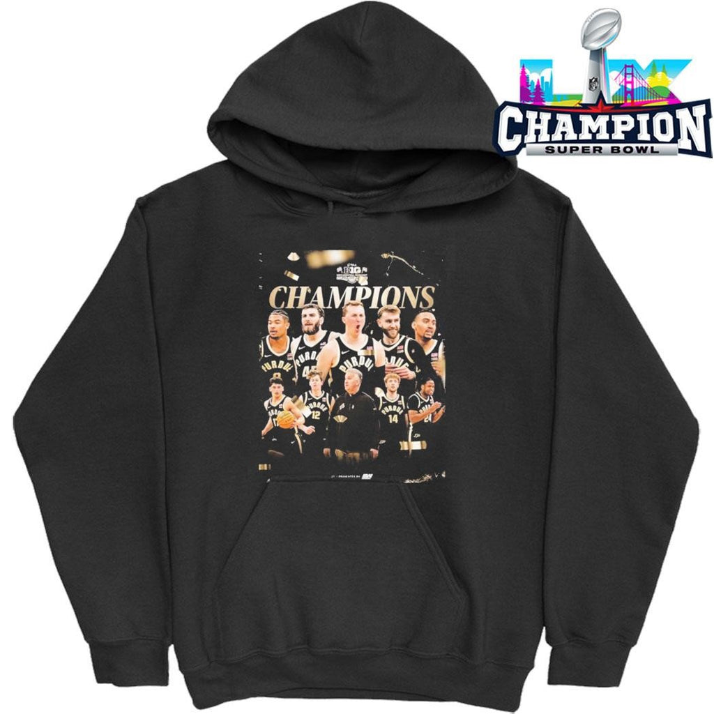 Purdue Boilermakers Men’s Basketball 2026 Big Ten Tournament Champions Shirt