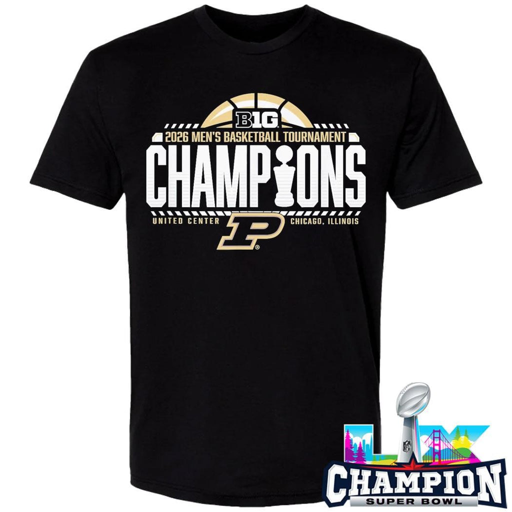 Purdue Boilermakers Men’s Basketball Big Ten Champs 2026 Shirt