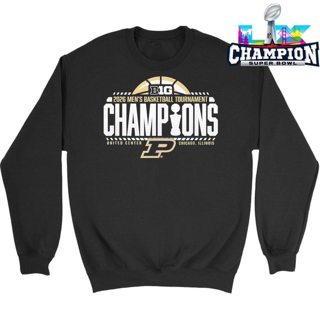Purdue Boilermakers Men’s Basketball Big Ten Champs 2026 Shirt