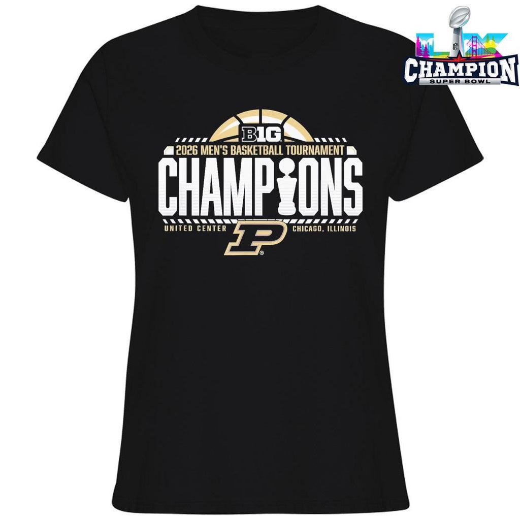 Purdue Boilermakers Men’s Basketball Big Ten Champs 2026 Shirt
