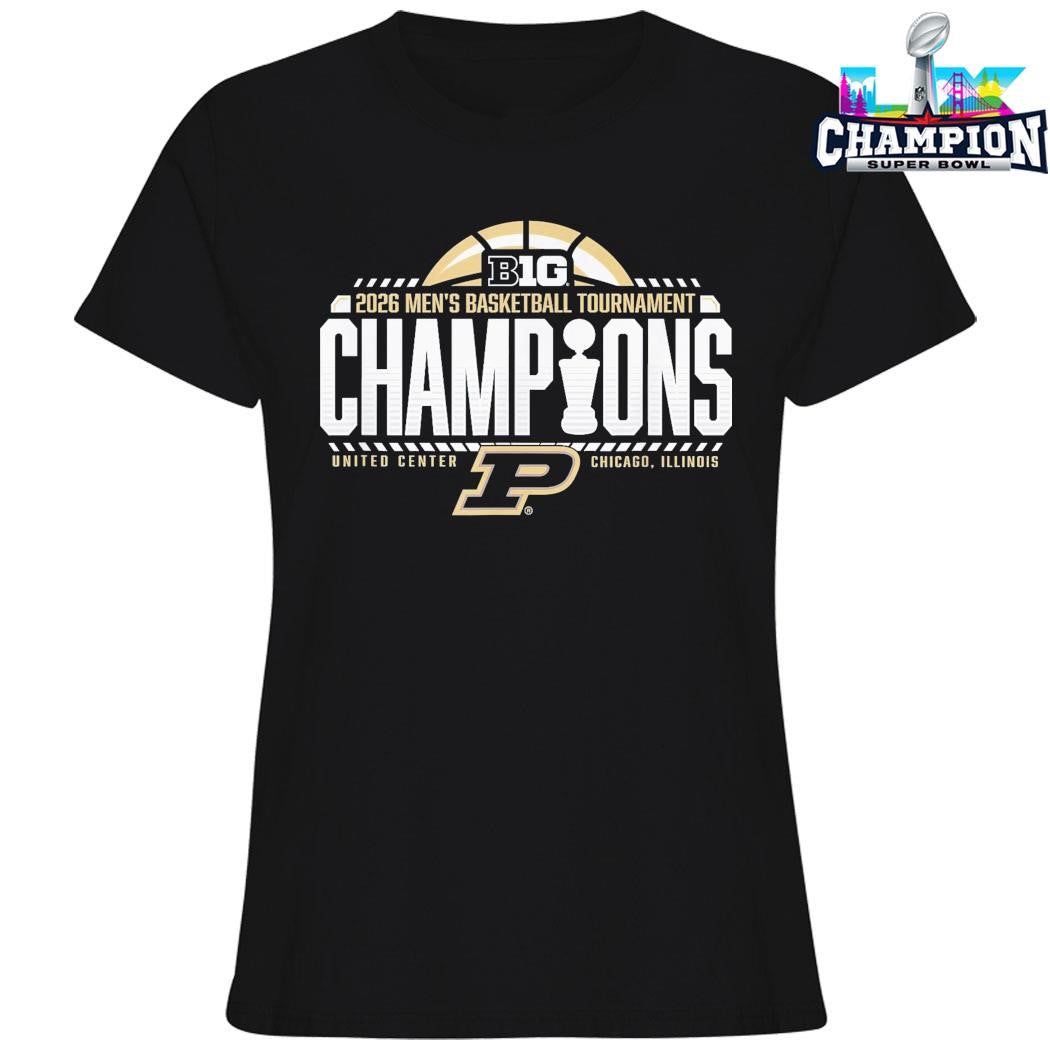 Purdue Boilermakers Men’s Basketball Big Ten Champs 2026 Shirt