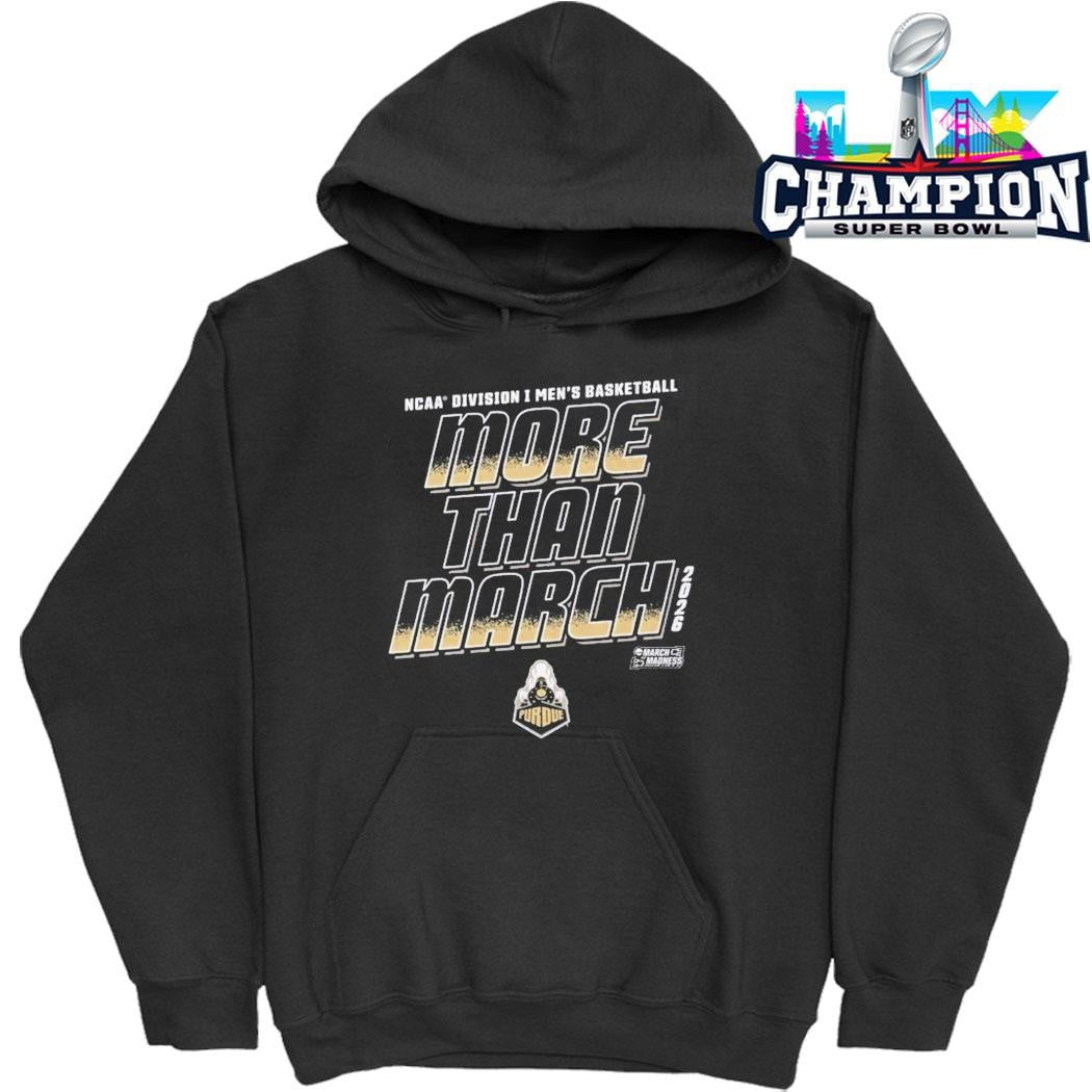 Purdue Boilermakers Men’s Basketball Ncaa Division I March Madness 2026 More Than March Shirt