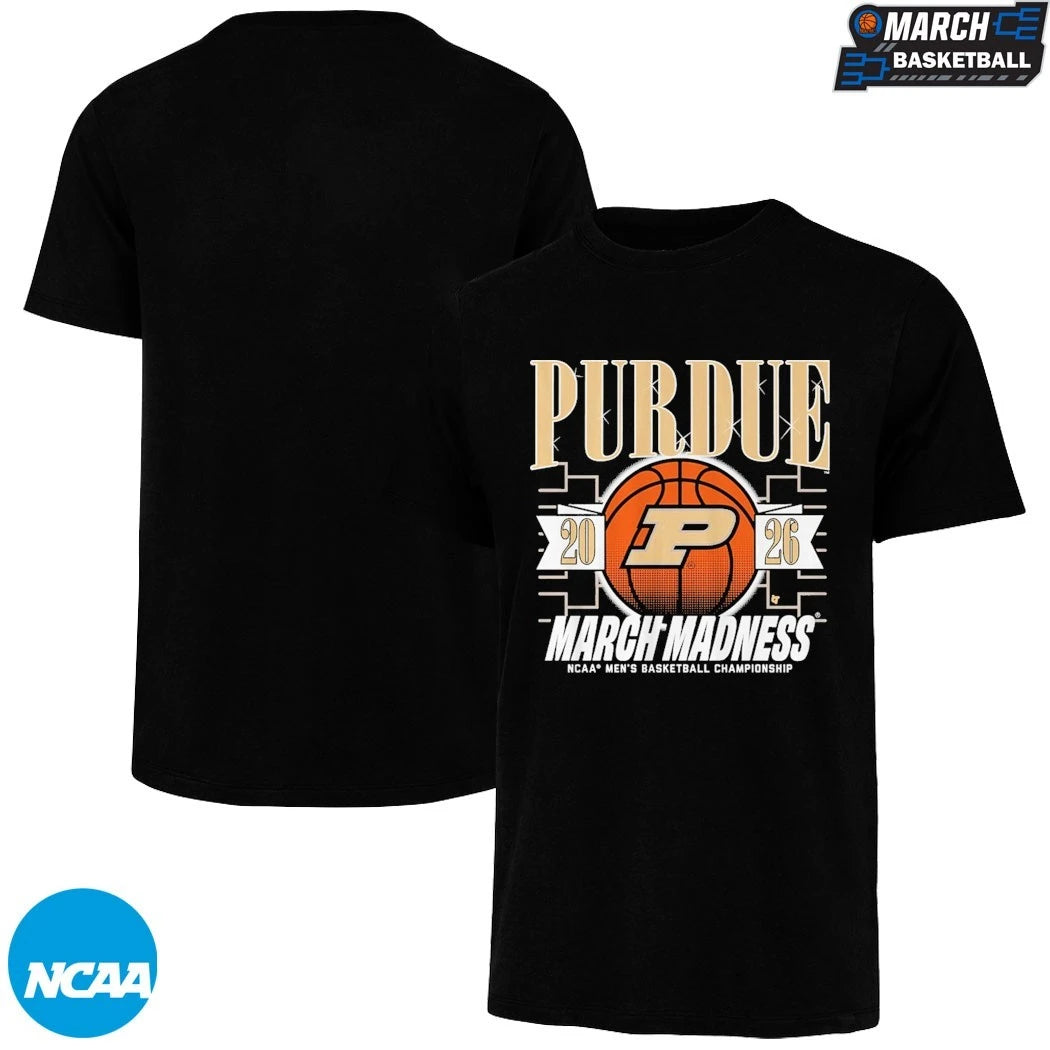 Purdue Boilermakers NCAA Men’s Basketball Champions 2026 March Madness T-shirts