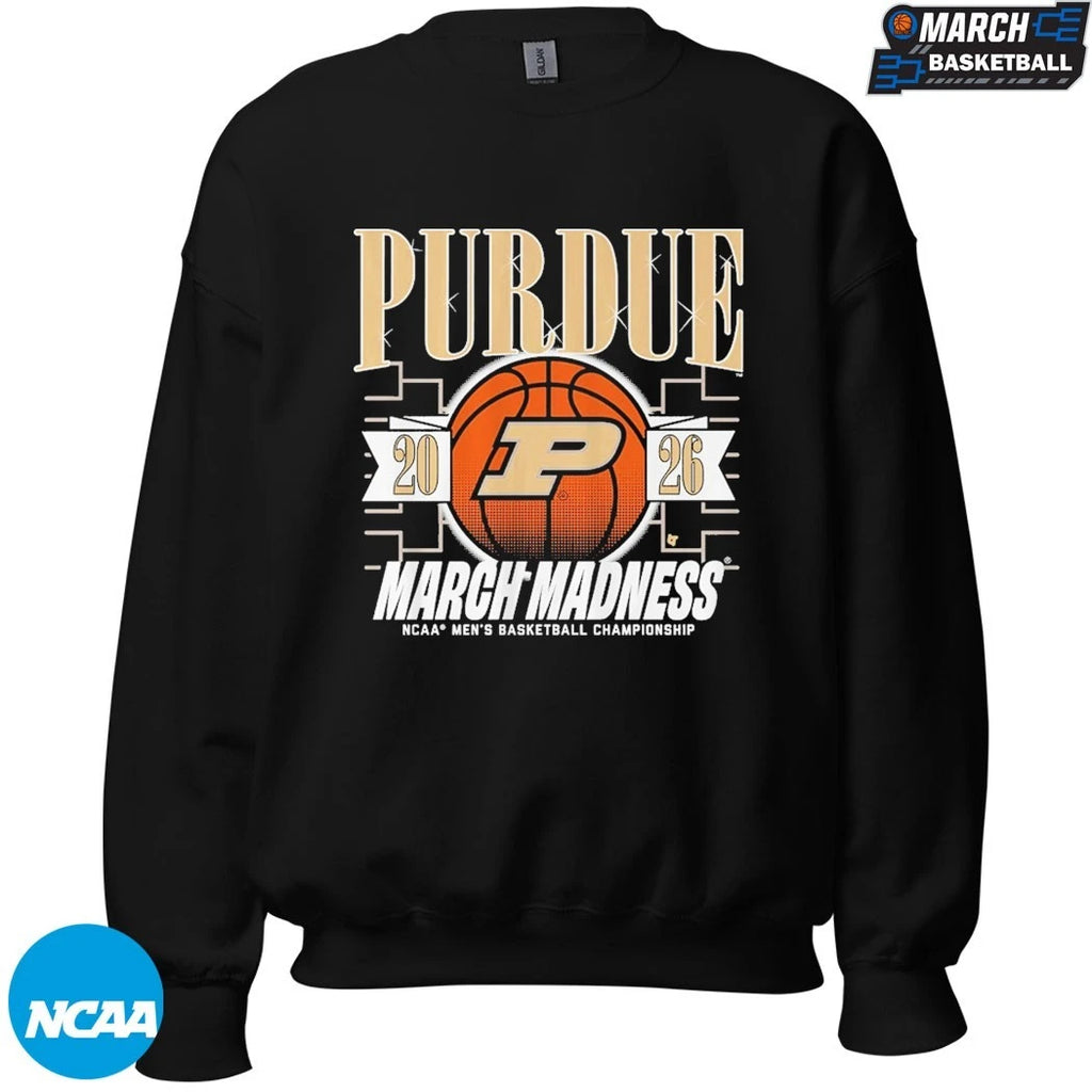 Purdue Boilermakers NCAA Men’s Basketball Champions 2026 March Madness T-shirts