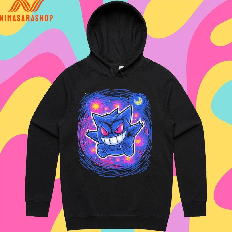Purple Ghost Starry Shirts