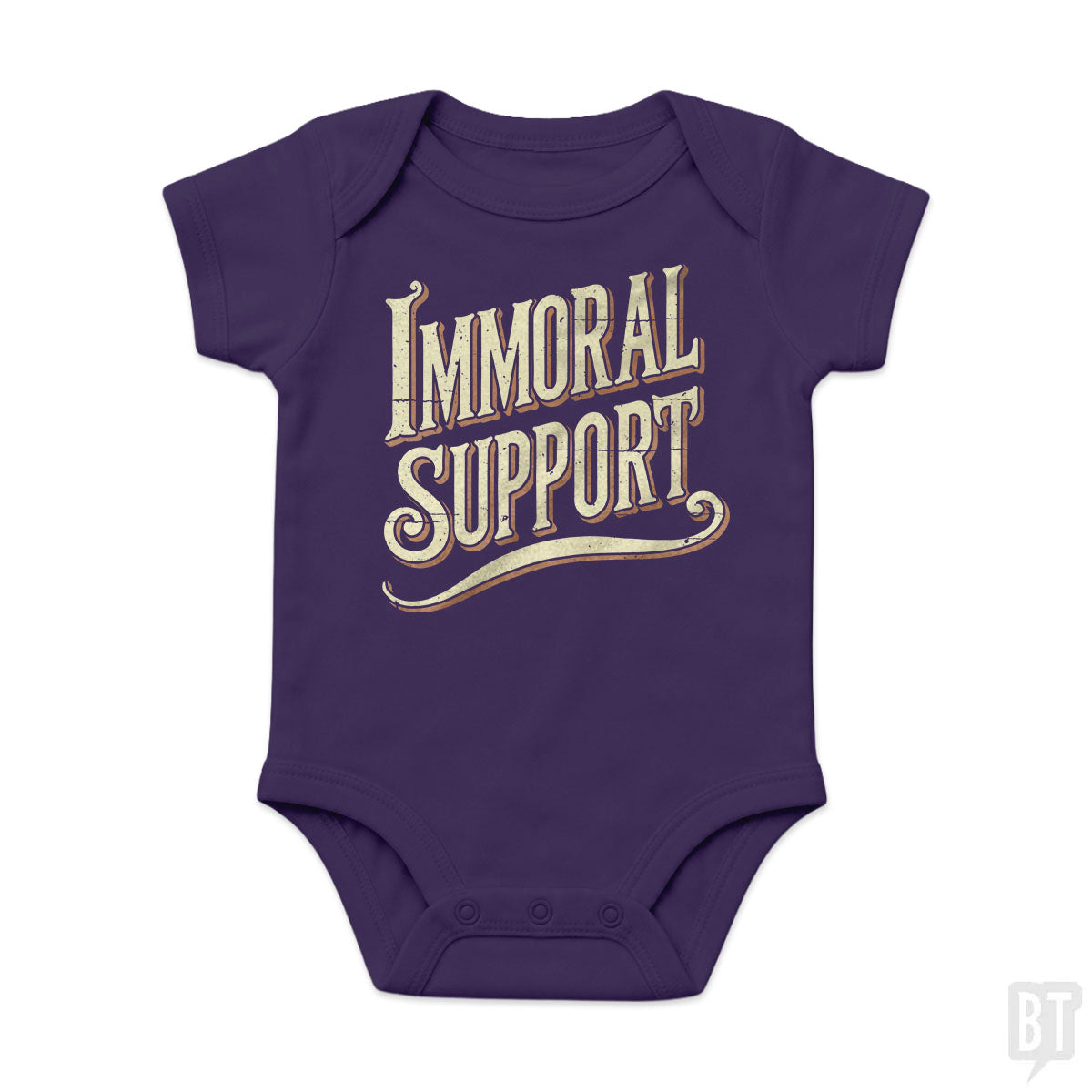 Immoral Support Baby One-Piece