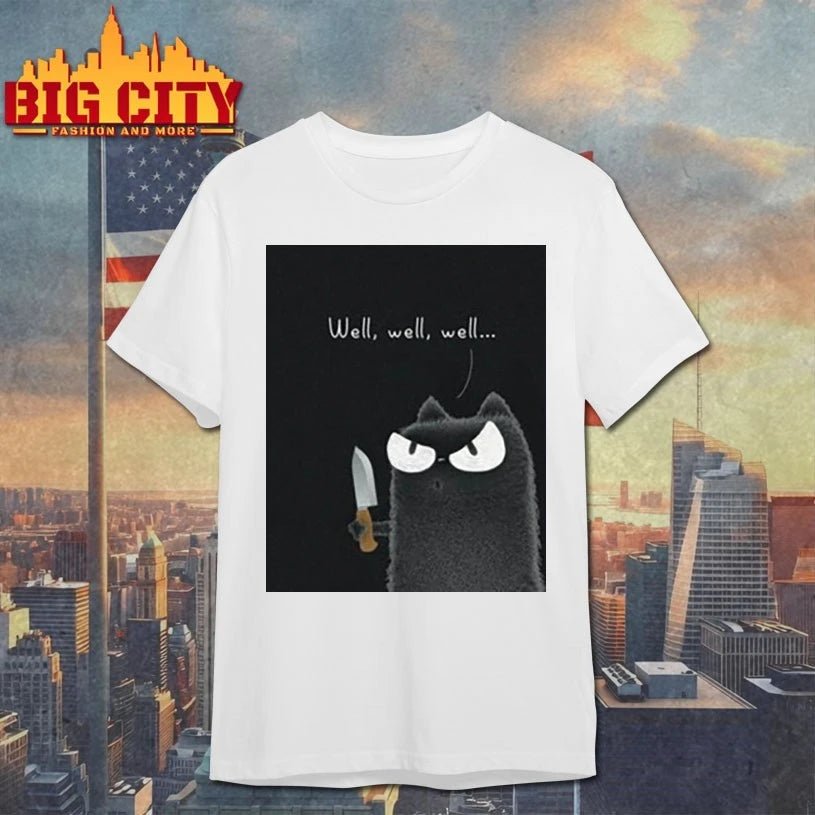 Purrinink Well Well Well shirts