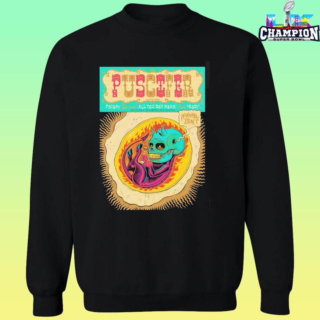 Puscifer Las Vegas Nevada 2026 Venue At The Chelsea At The Cosmopolitan On March 20 2026 The Normal Isn’t Tour Shirt