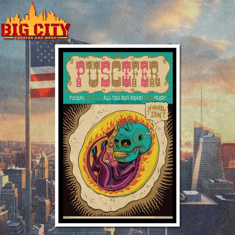 Puscifer March 20 2026 In Las Vegas, NV Tour Poster 2026 Shirt