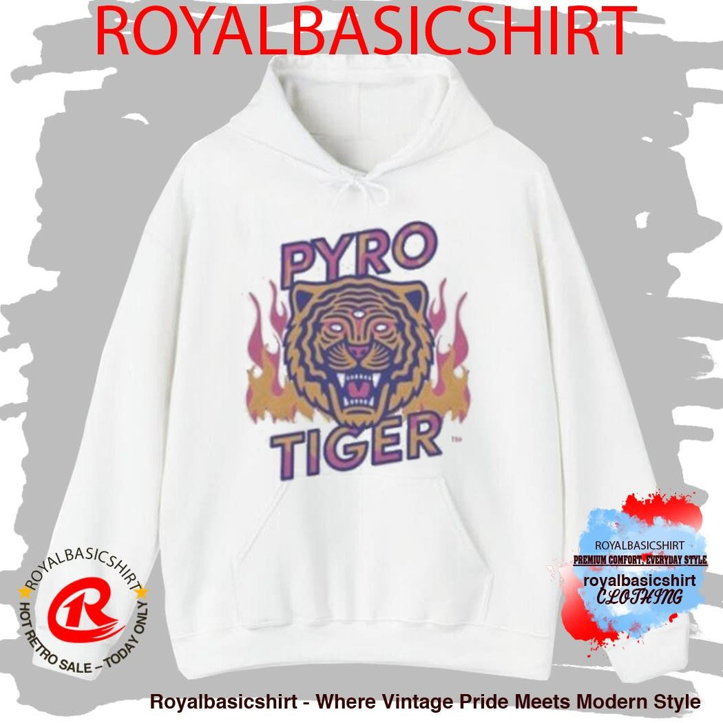 Pyro Tiger Flame Tiger Shirt