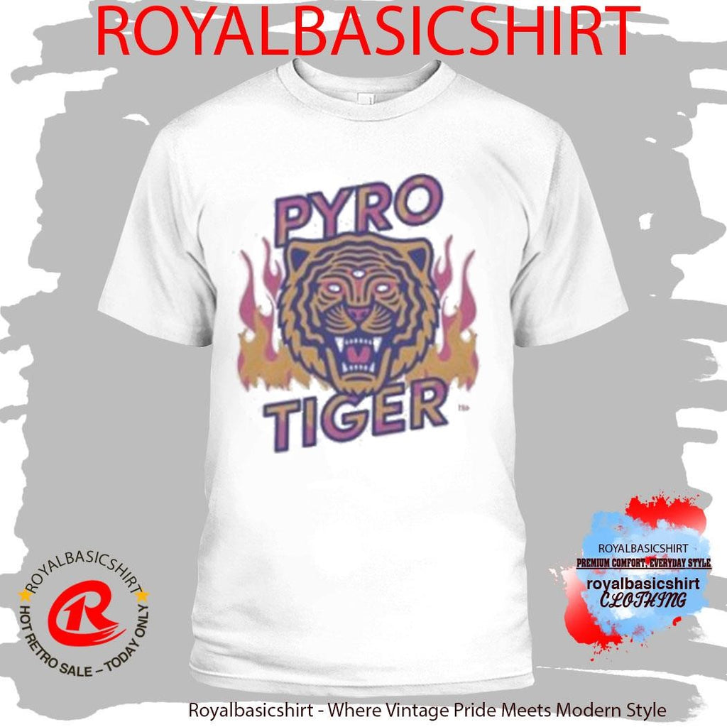 Pyro Tiger Flame Tiger Shirt