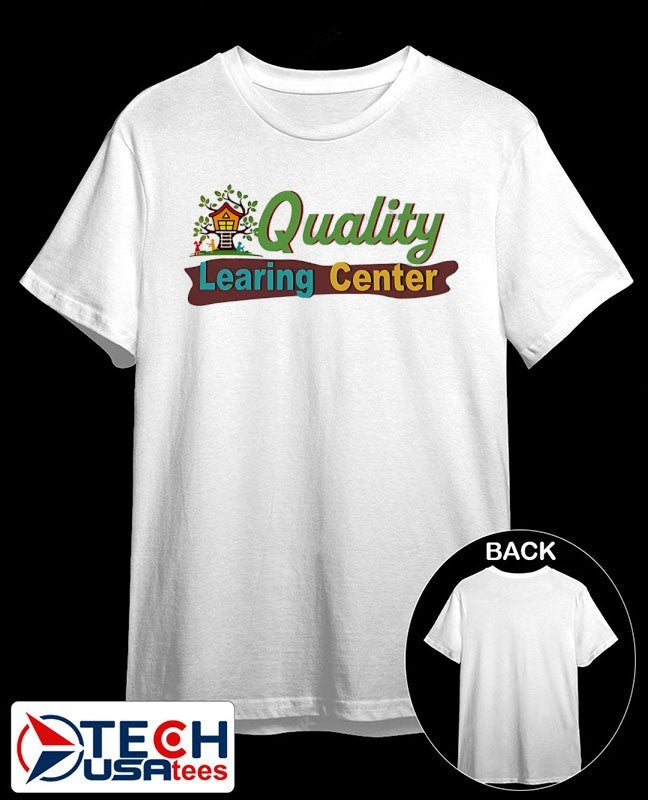 Quality Learing Center logo shirt