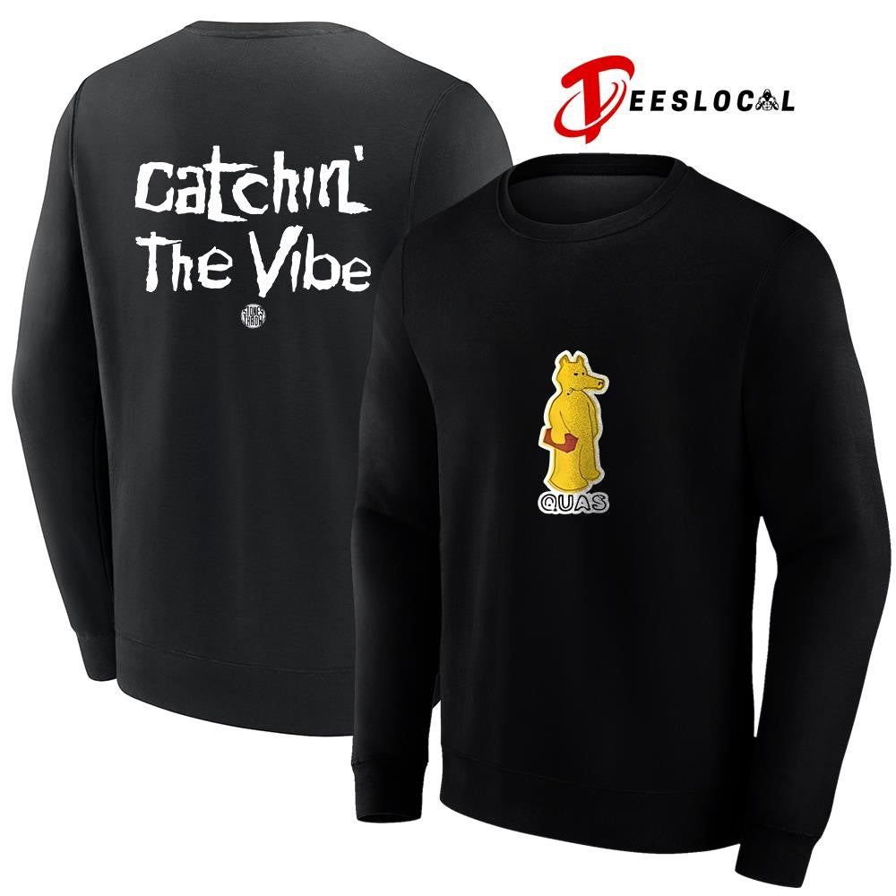 Quas catchin’ the vibe logo shirt