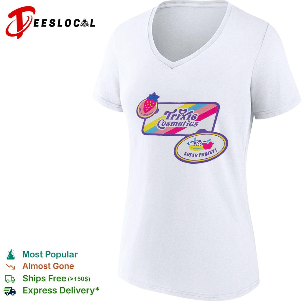 Queer all year patches including Fruit Distributing shirt