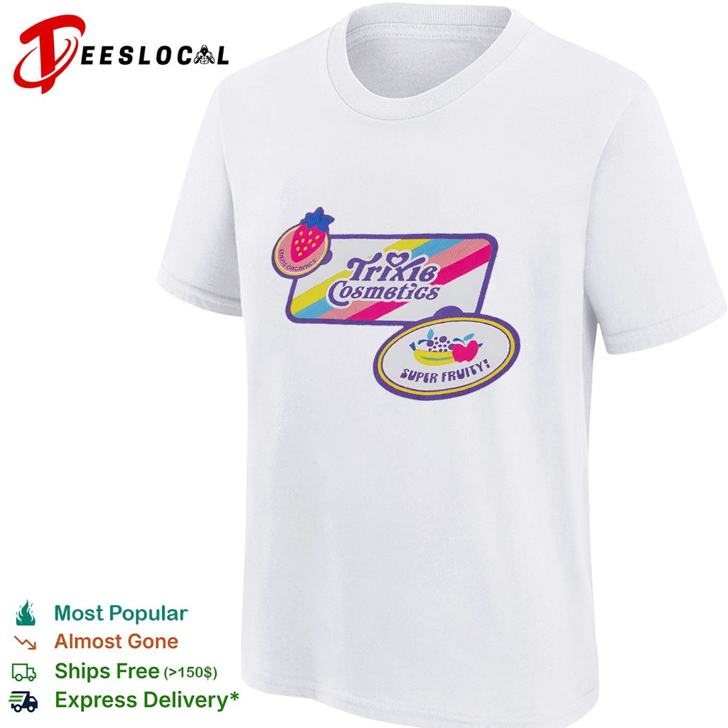 Queer all year patches including Fruit Distributing shirt