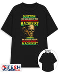 Question how long does it take an average person to become a machinist skull shirt