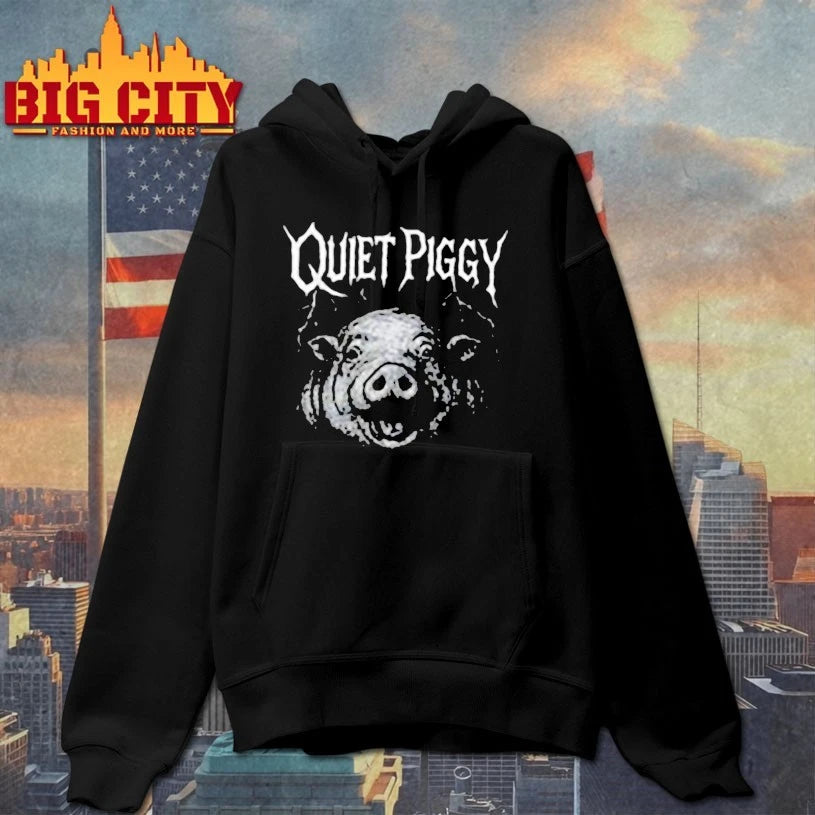 Quiet Piggy Funny meme shirt